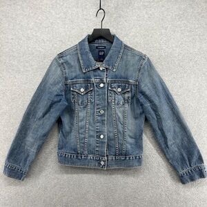 GAP Women's Classic Blue Denim Jacket Size S